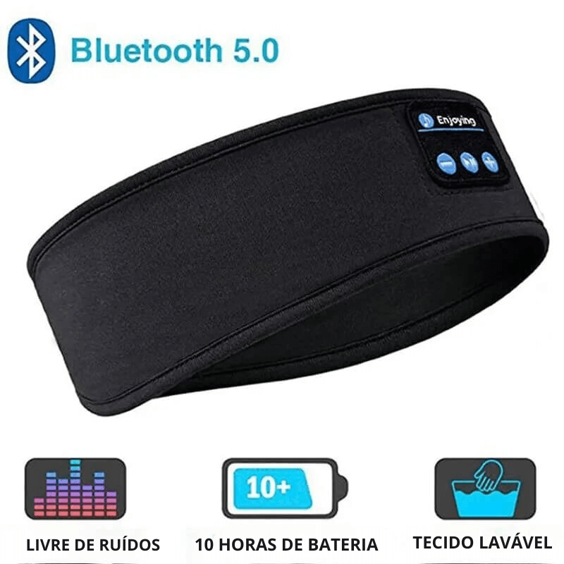 Bandana Fone Bluetooth - Fitness e dormir - MimoHouse