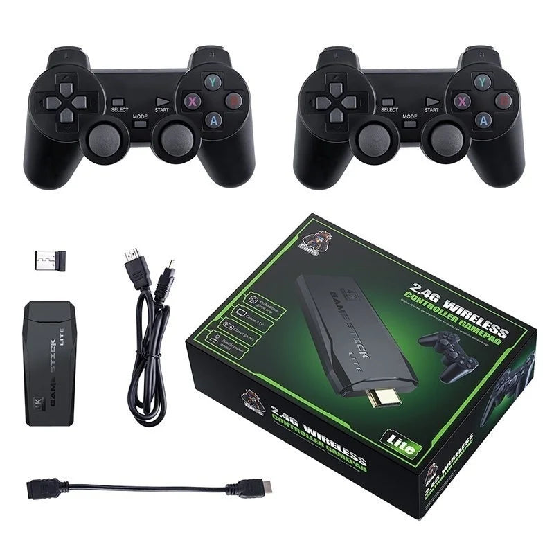 Videogame Retro com 10.000 Jogos + Dois Controles Sem Fio🎮 - MimoHouse