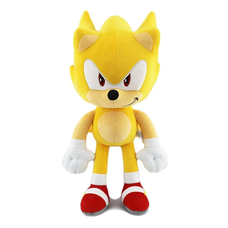 Sonic Knuckles Tails de Pelúcia Plush Super Macio 30cm - MimoHouse