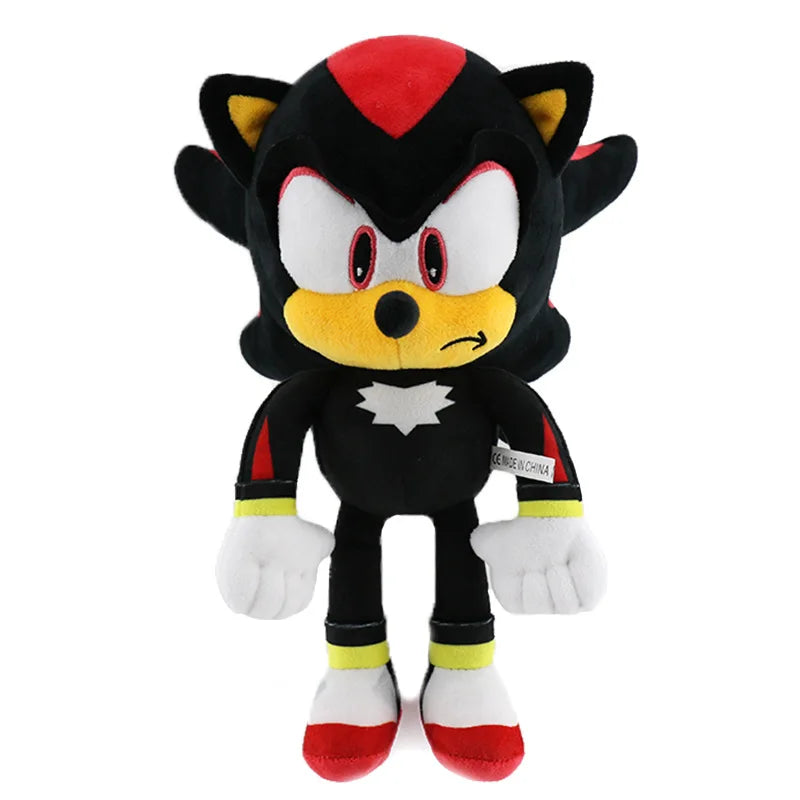 Sonic Knuckles Tails de Pelúcia Plush Super Macio 30cm - MimoHouse